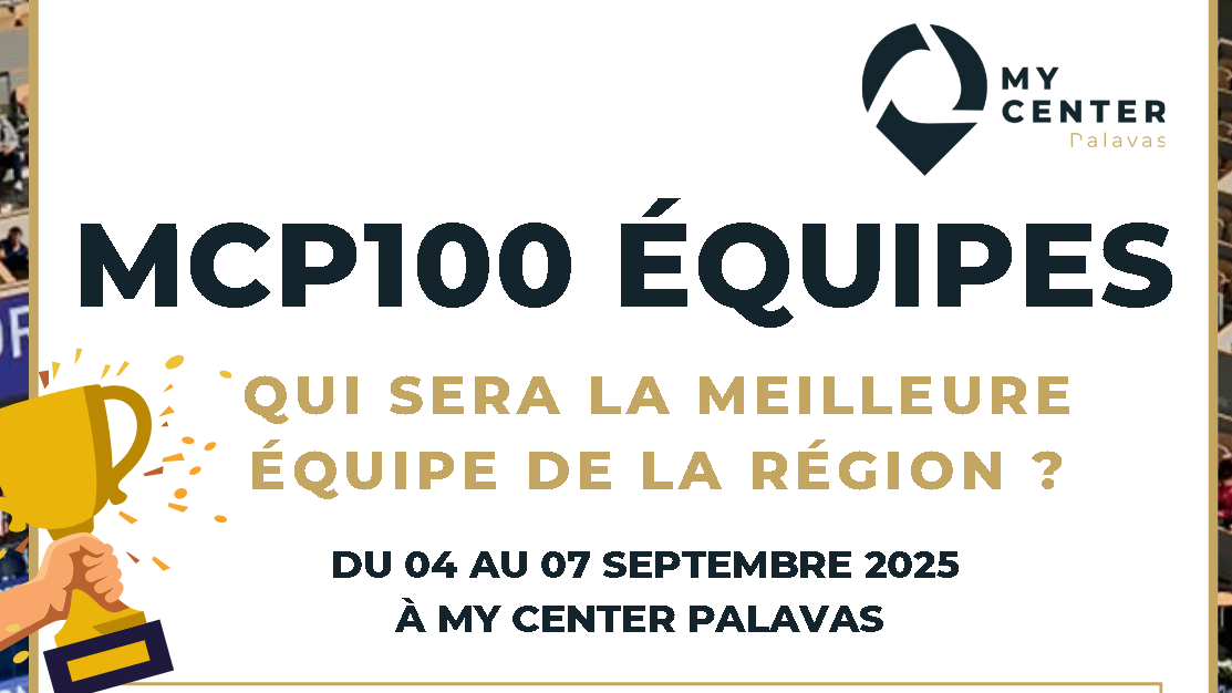 My Center Palavas lance le MCP100 Équipes : un format inédit pour couronner la meilleure paire régionale