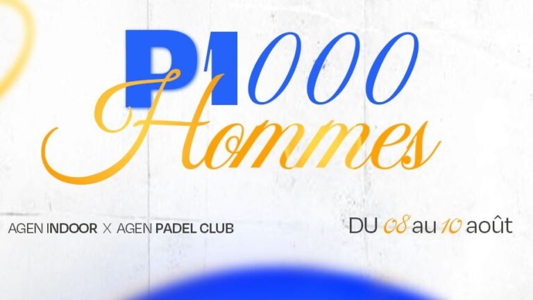 Agen padel P1000