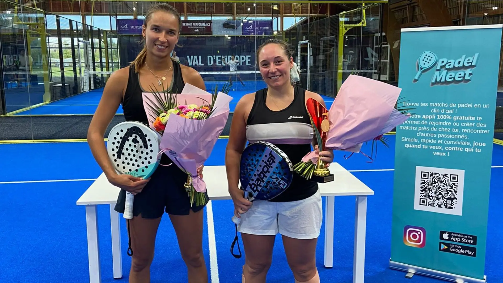 Casalli de Lima et Mansart renversent Barla et Lambert-Agosti en finale du P1500 4PADEL Torcy