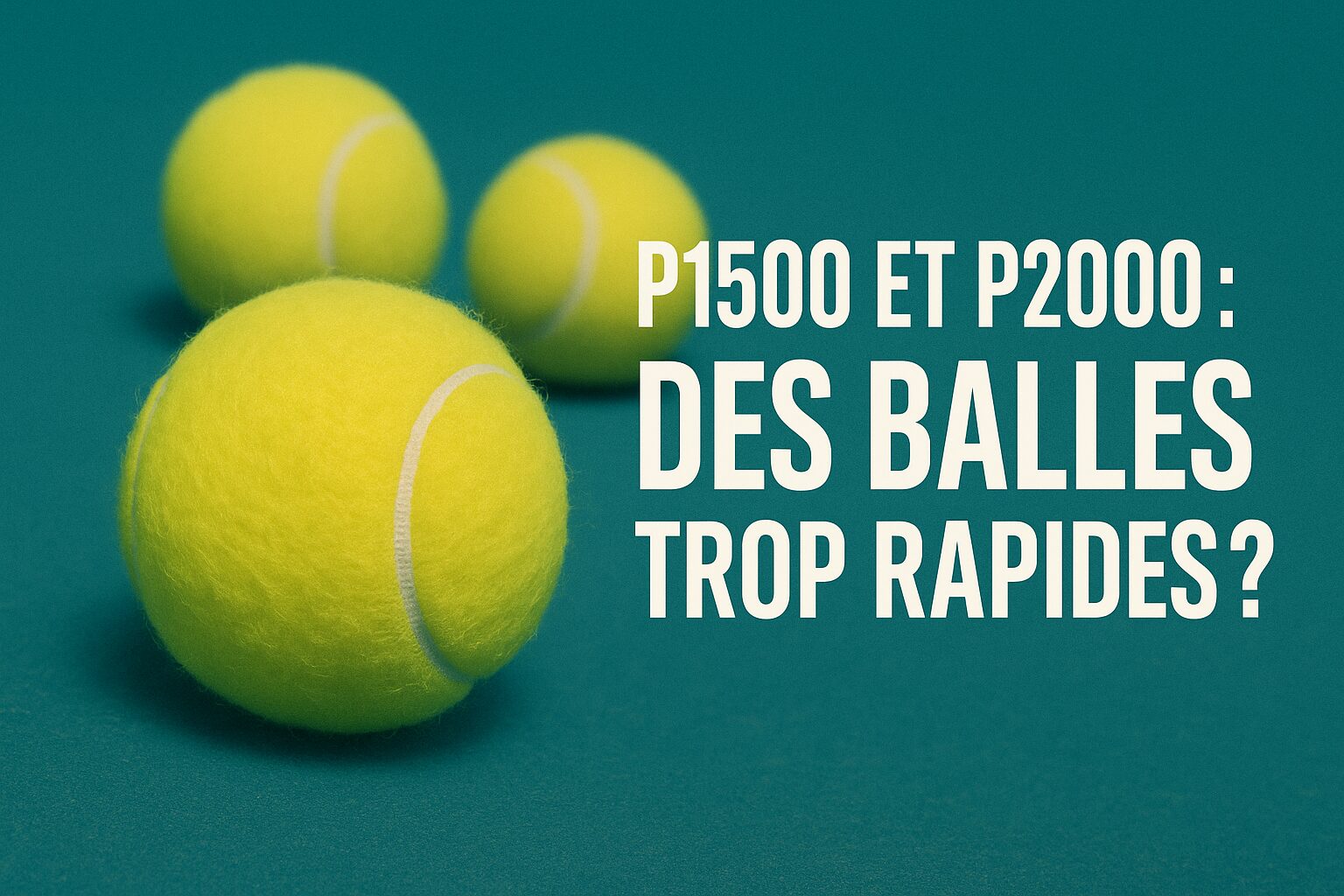 P1500 et P2000 : des balles trop rapides ? Le débat relancé