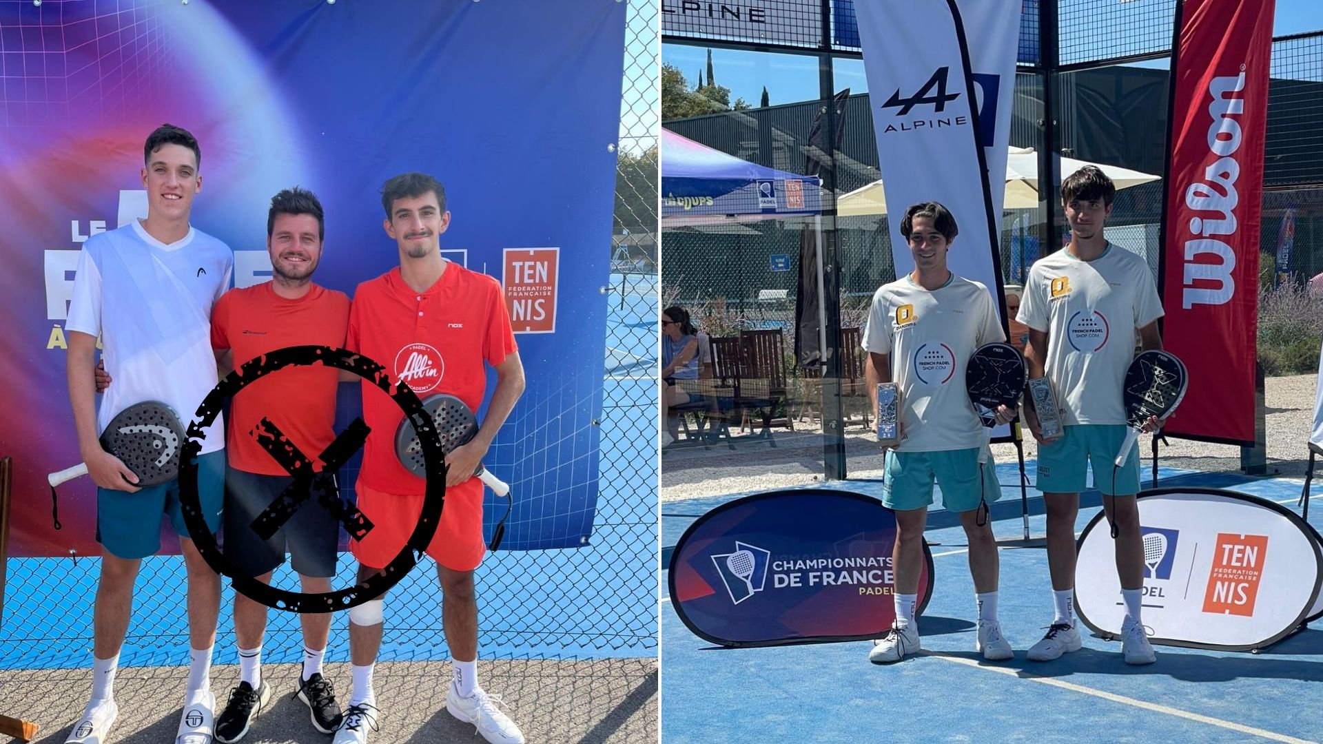 Coup dur : Basso / Robert forfait, Fonteny / Boronad sacrés champions U18