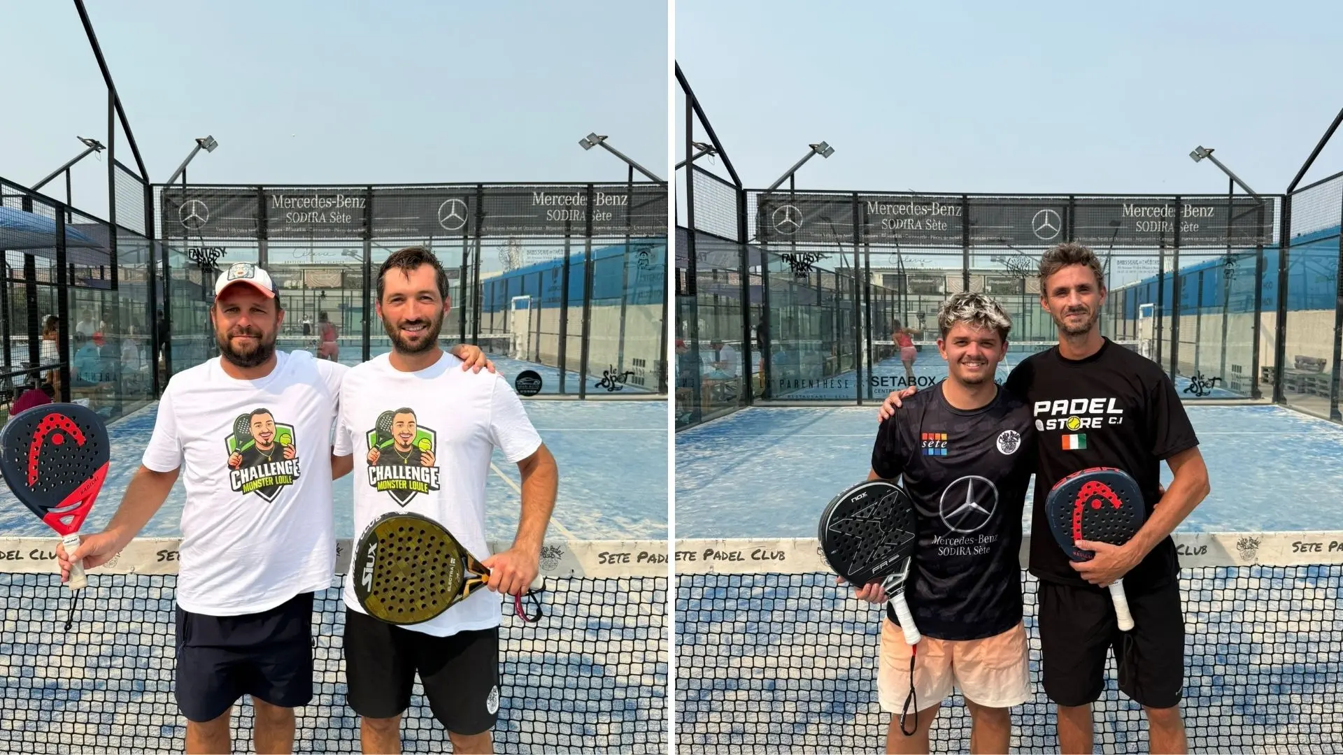 Ferrara / Delvienne en finale du P1000 Sète Padel Club face à la surprise Verdier / Durand