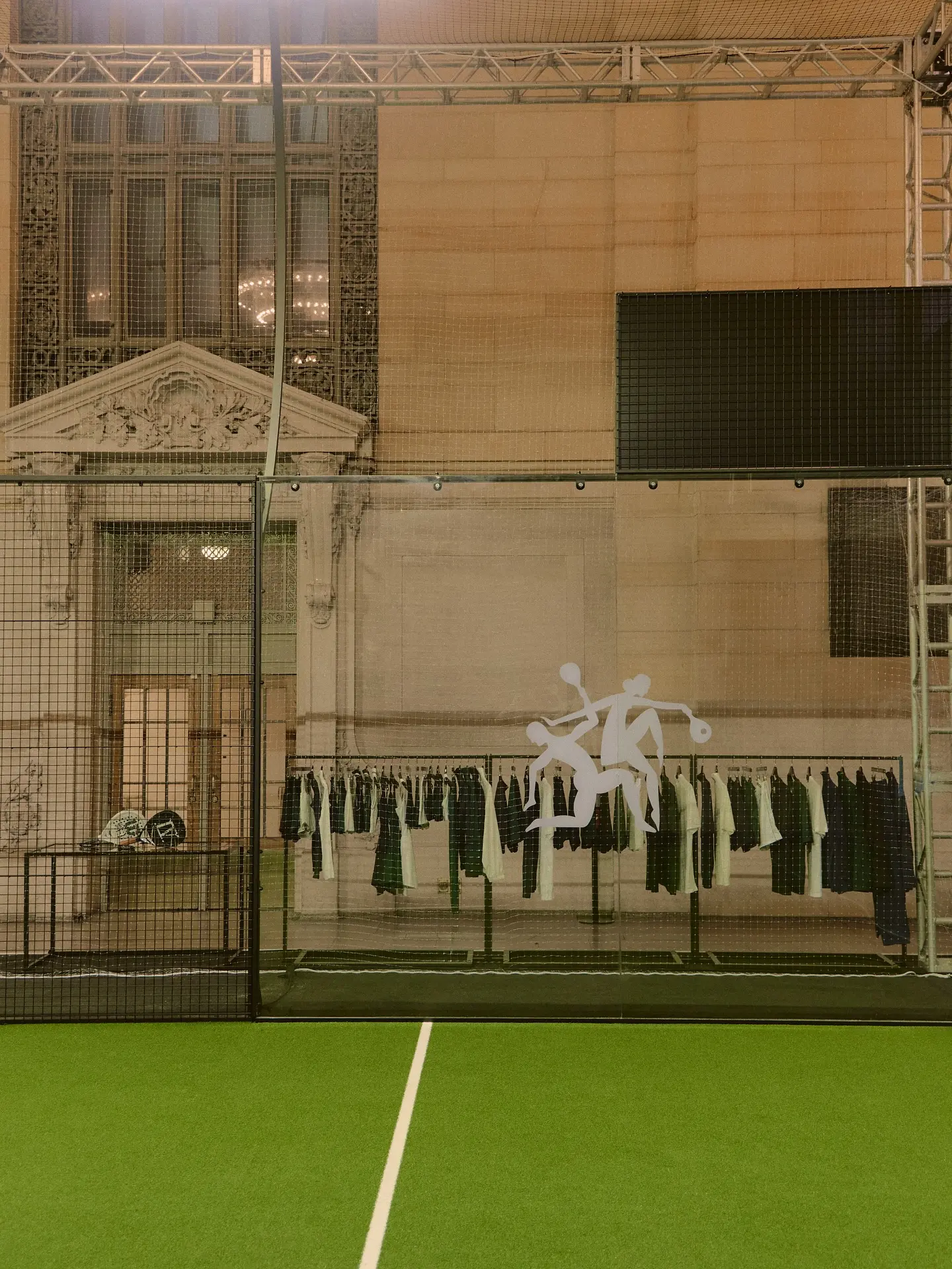 Un court de padel installé dans la gare mythique de New York | Padel Magazine Un court de padel installé dans la gare mythique de New York