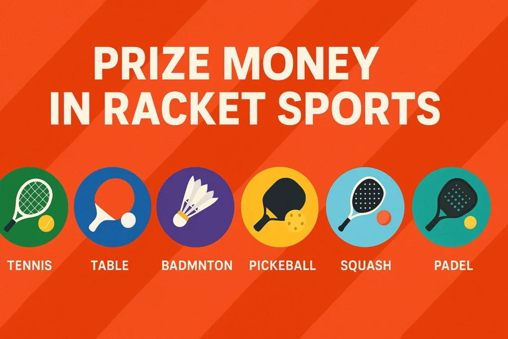 Sports de raquette : où gagne-t-on le plus d’argent en 2025 ?