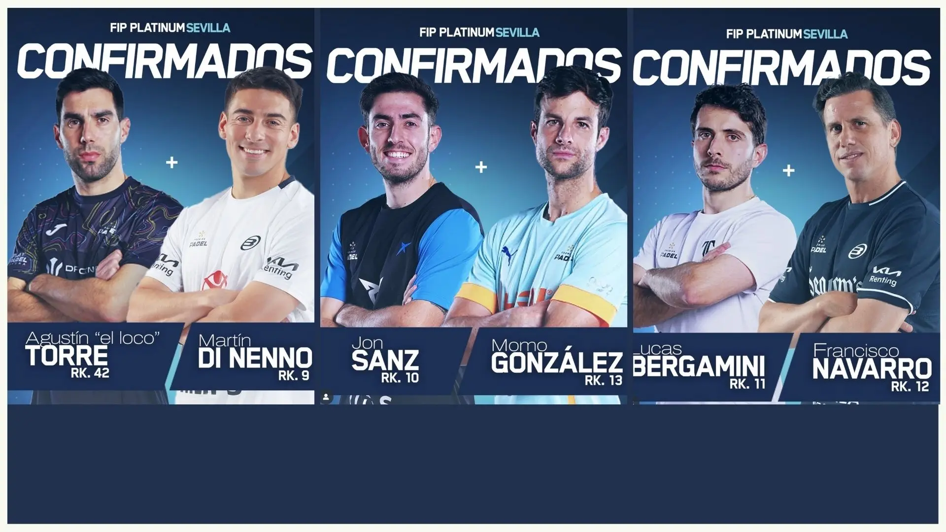 Le FIP Platinum Sevilla entre dans sa phase finale | Padel Magazine Le FIP Platinum Sevilla entre dans sa phase finale