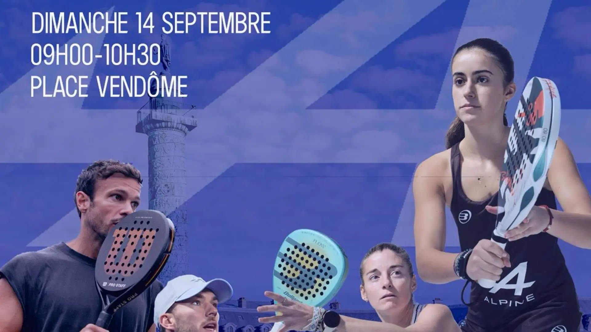 Gasly, Philip, Salazar et Fernández s’invitent place Vendôme pour un match d’exhibition