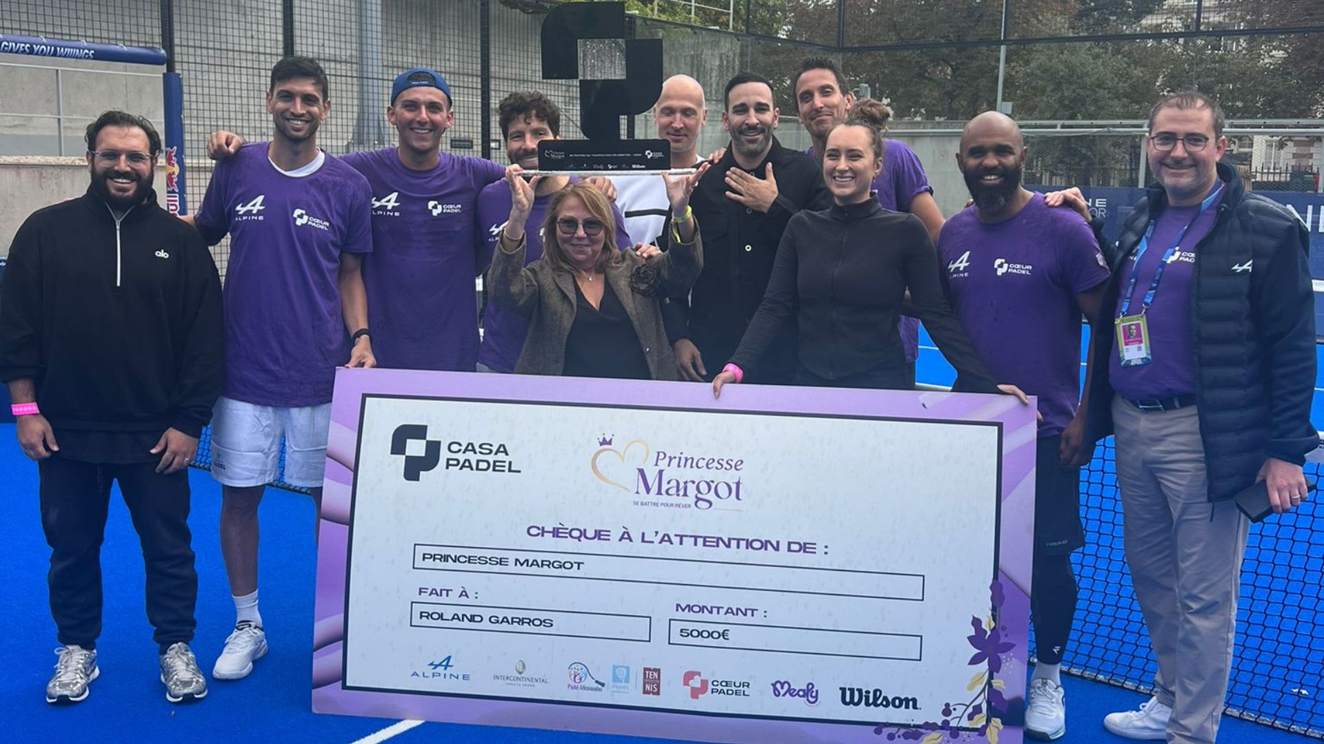 Le tournoi des célébrités au profit de l’association Princesse Margot : la vraie gagnante du tournoi