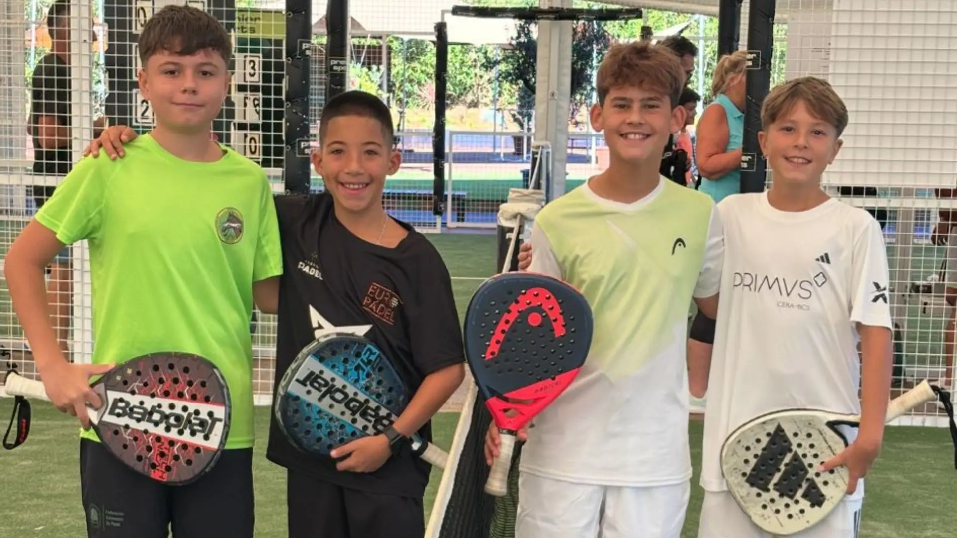 Lino Meireles et Xavier Re soffrent une finale U12 au FIP Promises Vilamoura 1 | Padel Magazine