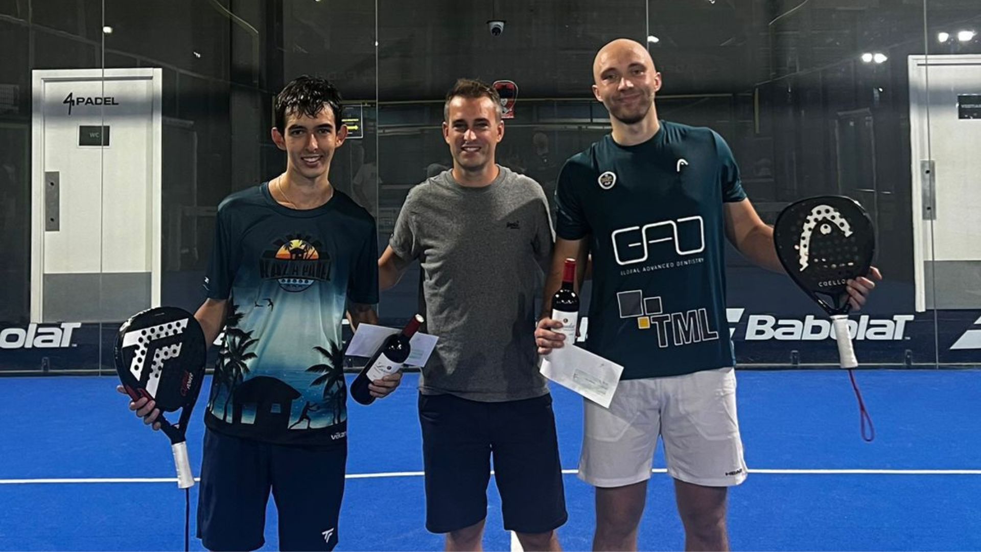 P1000 4Padel Bordeaux : Vanbauce et Sarrat sacrés à domicile