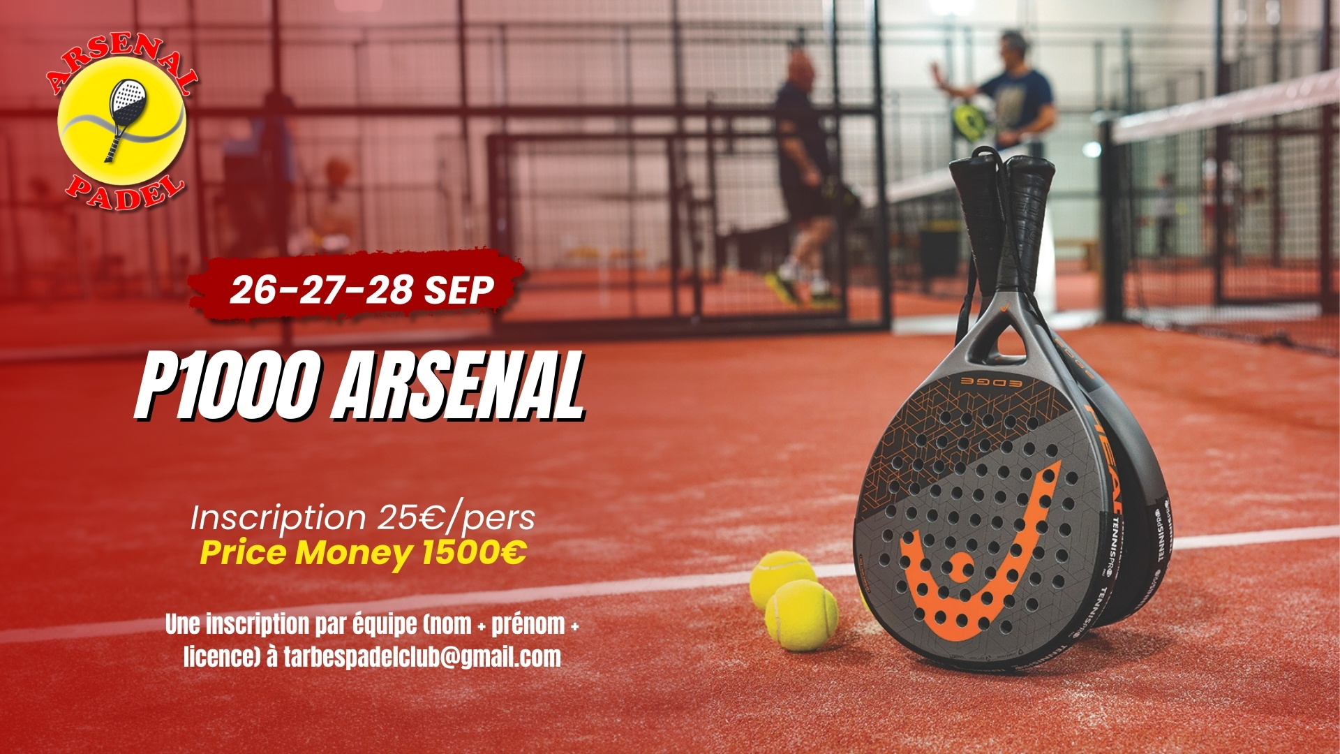 Tarbes accueille son premier P1000 à l’Arsenal Padel