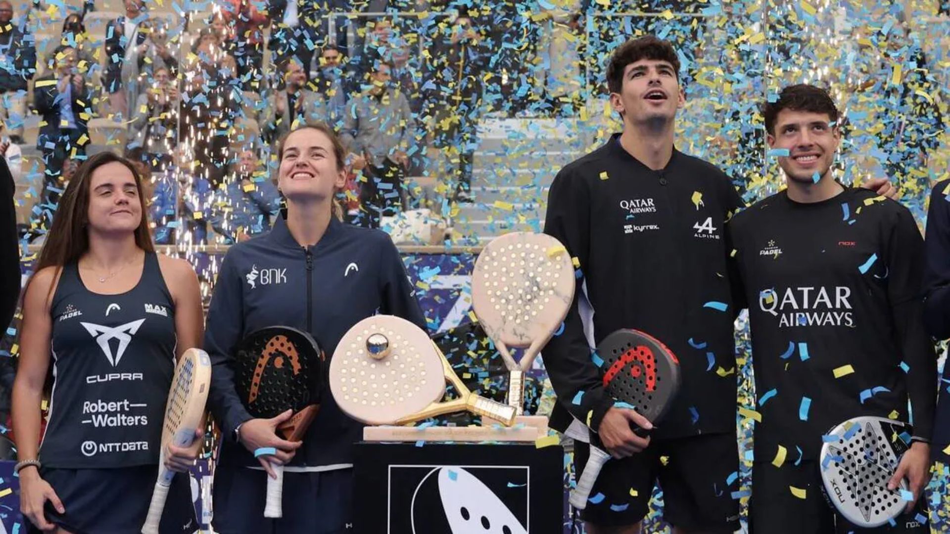 Tapia/Coello y Sánchez/Josemaría en busca de un triplete histórico en el Major de París