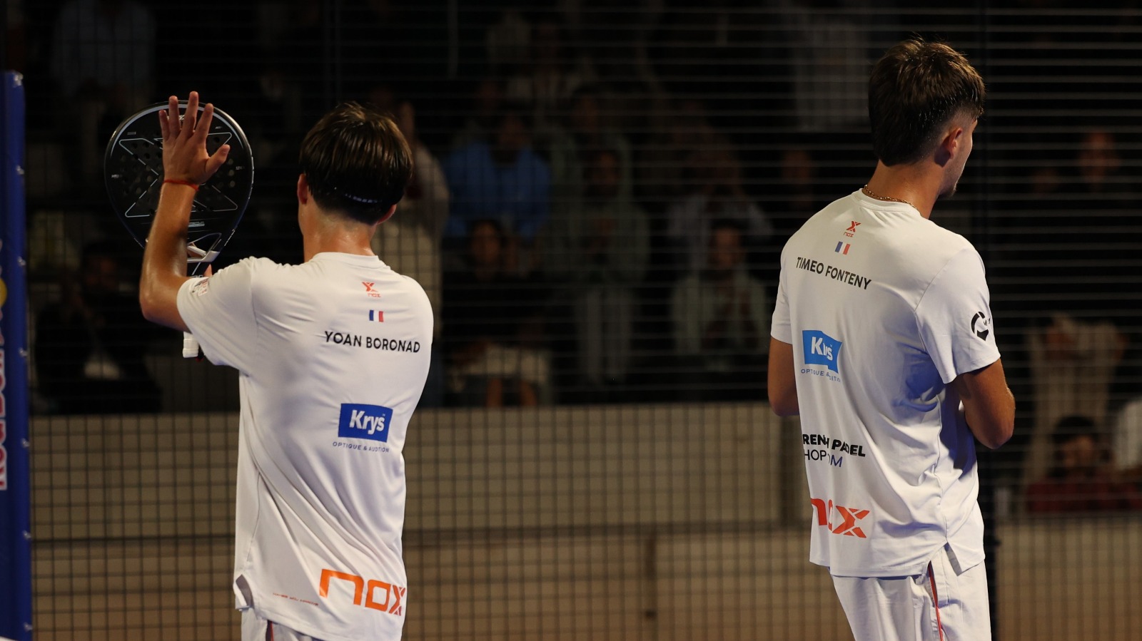 Paris Major – Boronad et Fonteny s’inclinent dans une ambiance de feu face à Vilarino / Oria