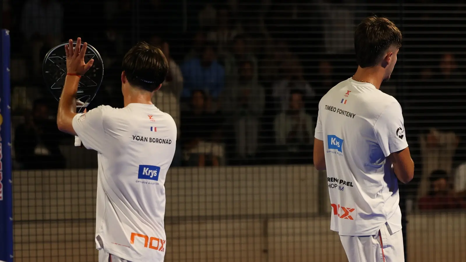 Paris Major – Boronad et Fonteny s’inclinent dans une ambiance de feu face à Vilarino / Oria