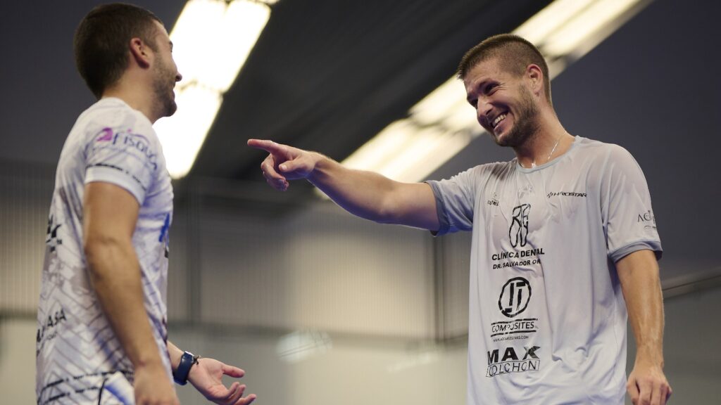 Vilariño / Oria font tomber la tête de série n°5 Bergamini / Navarro au Paris Major