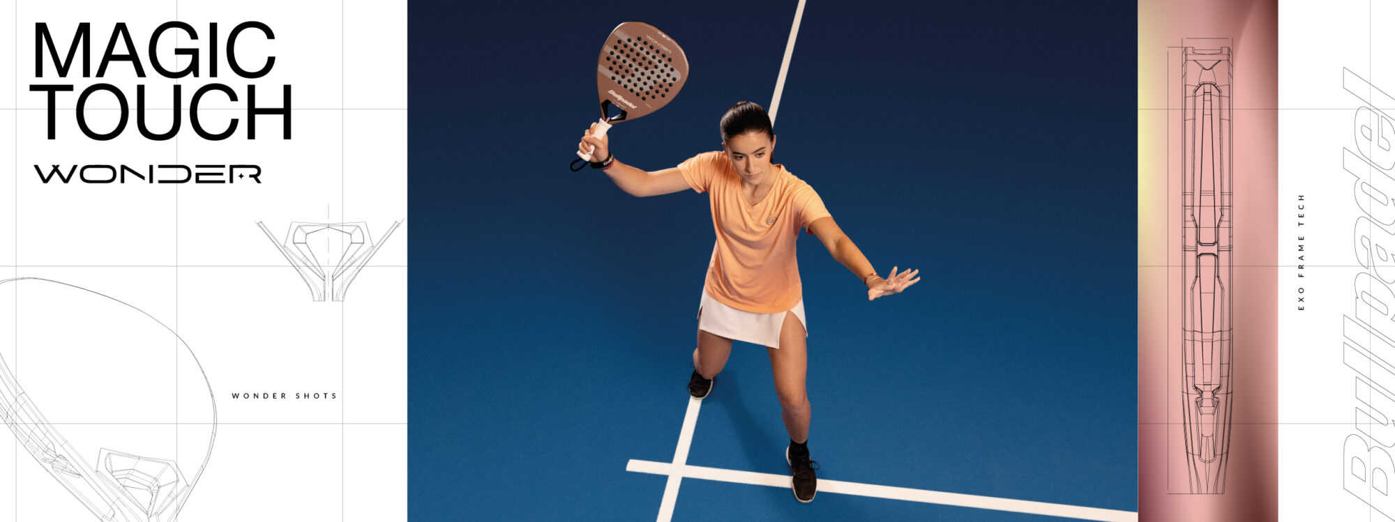 Claudia Fernández dévoile sa première raquette signature : la Wonder 2026