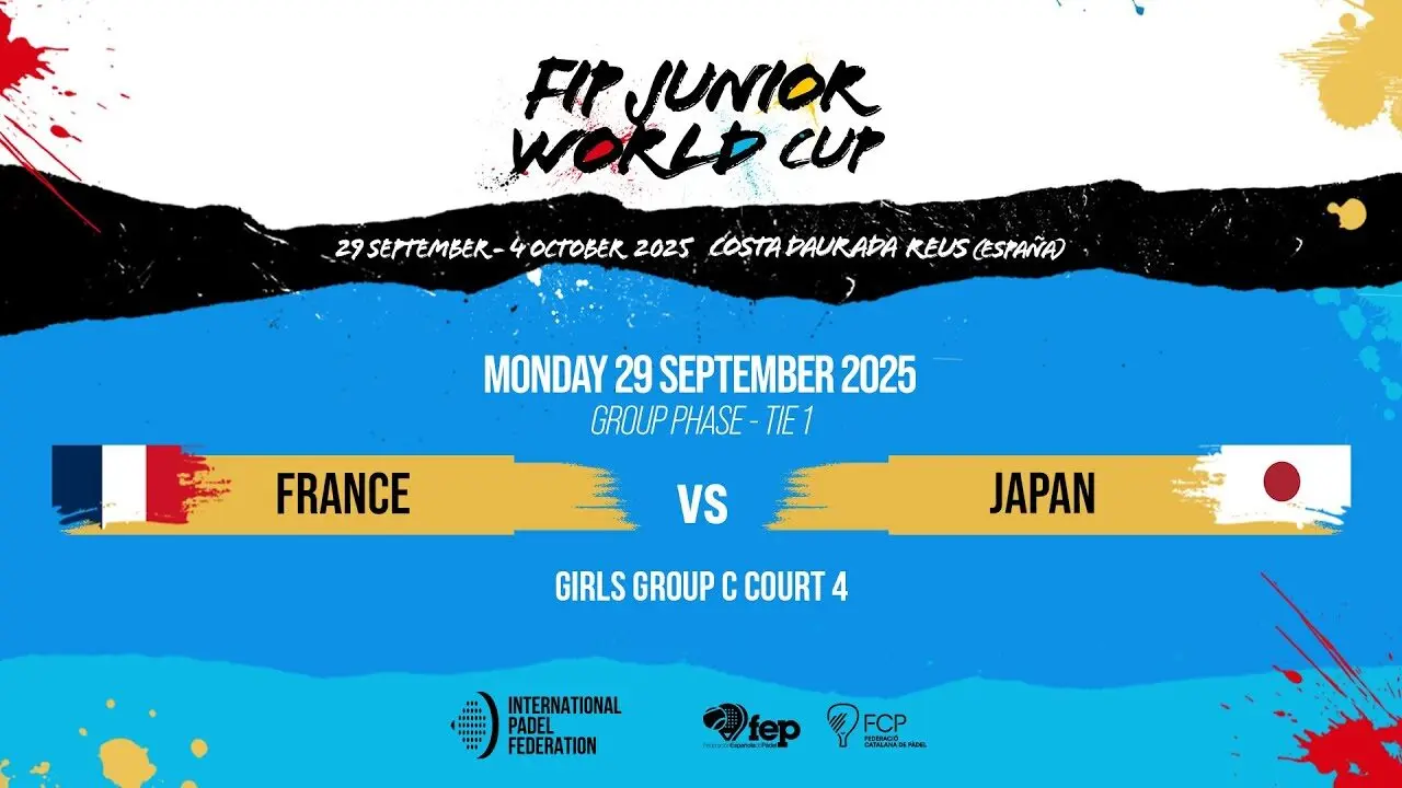 Campeonato Mundial Junior: Las francesas debutan contra Japón | Padel Magazine Campeonato Mundial Junior: Las francesas debutan contra Japón