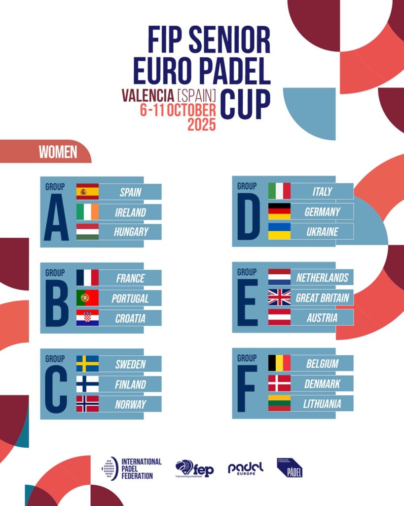 Les Séniors tricolores à l’assaut de l’Europe | Padel Magazine Les Séniors tricolores à l’assaut de l’Europe