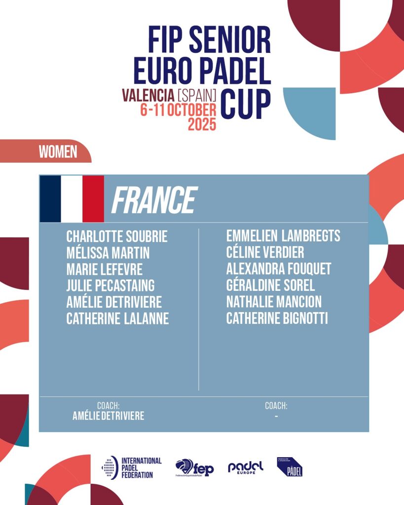 Championnats d’Europe de padel Séniors à Valence | Padel Magazine Championnats d’Europe de padel Séniors à Valence