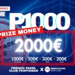 Un P1000 au French Padel Club de Perpignan du 24 au 26 octobre