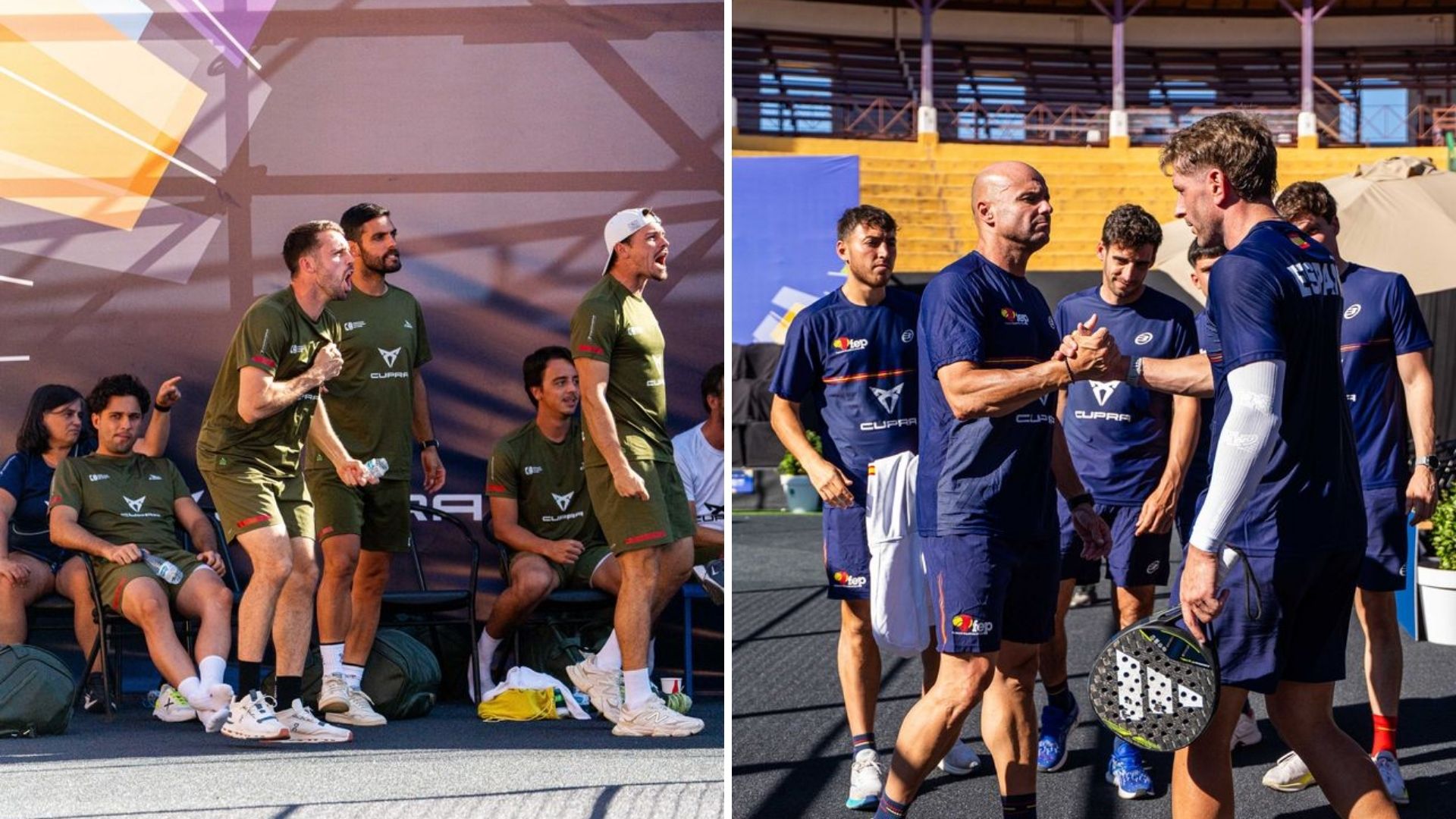 Euro Padel 2025 – Le Portugal fait tomber l’Italie pour rejoindre l’Espagne en finale