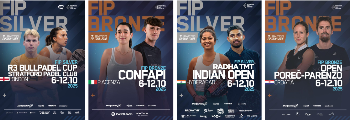 FIP Tour : Vague française en Grande-Bretagne, d’autres en Italie, en Inde et en Croatie