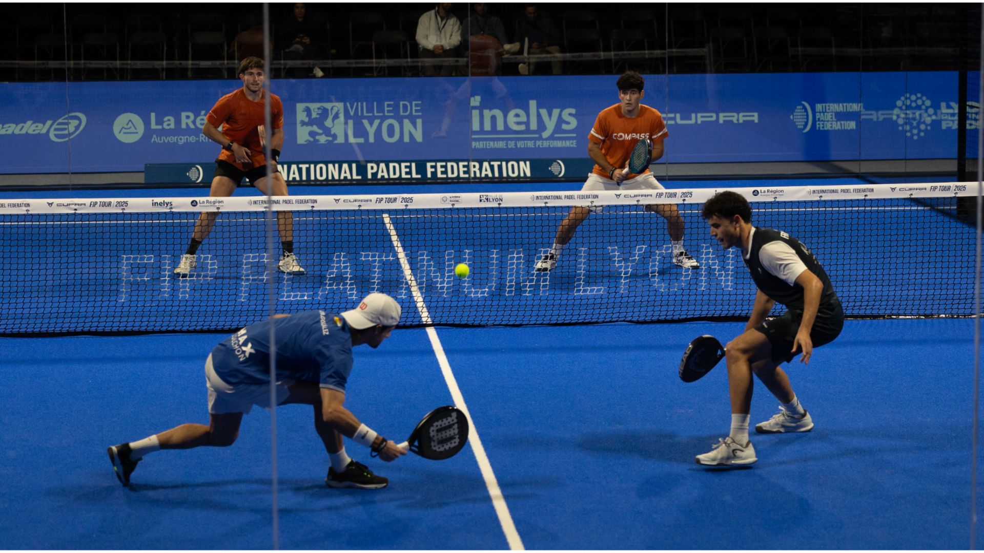 FIP Platinum Lyon : González et Guerrero éliminés d’entrée, quatre paires françaises en huitièmes