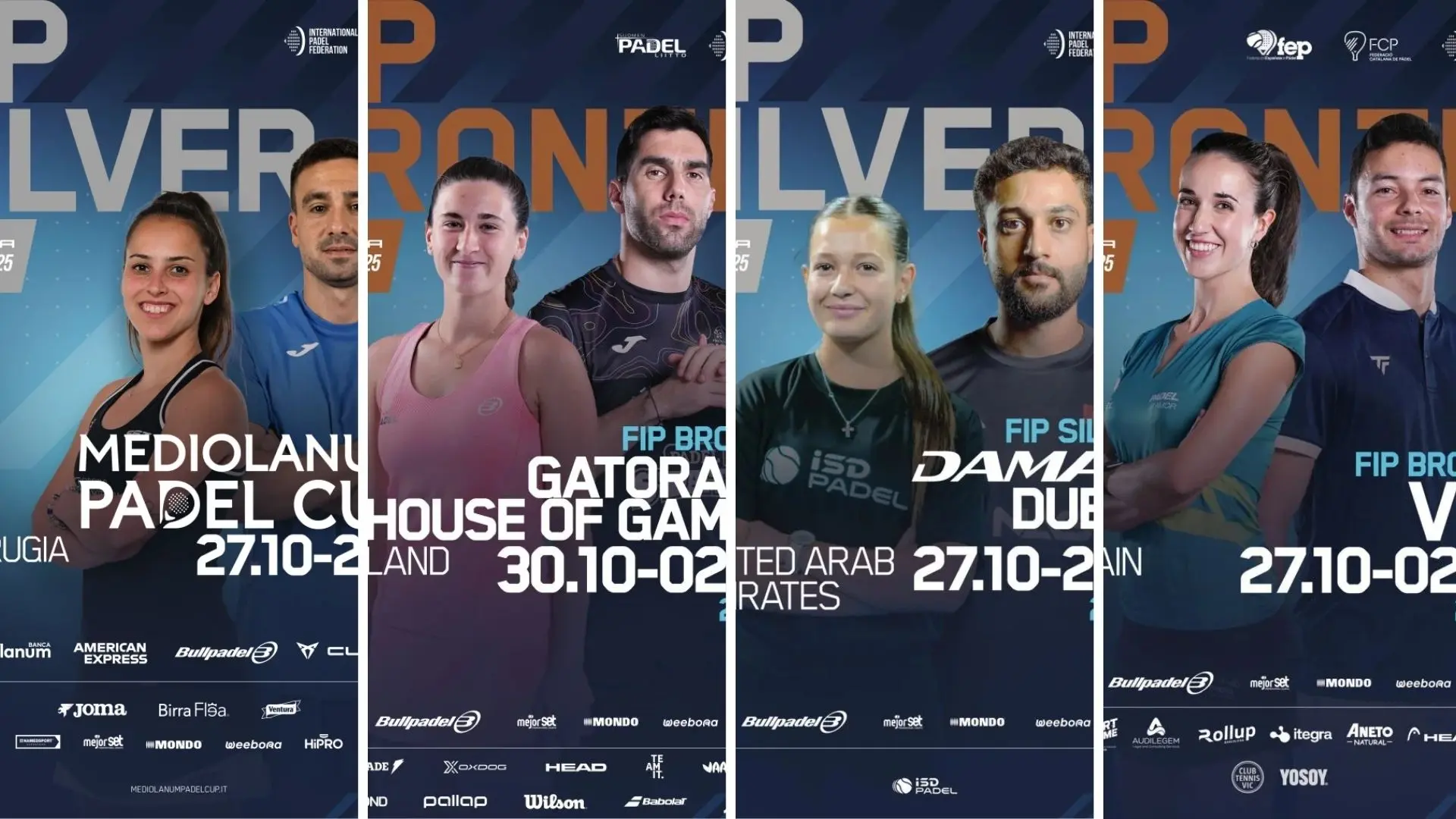 FIP Tour – Les Bleus bezoeken Finland, Italië, Dubai en Spanje