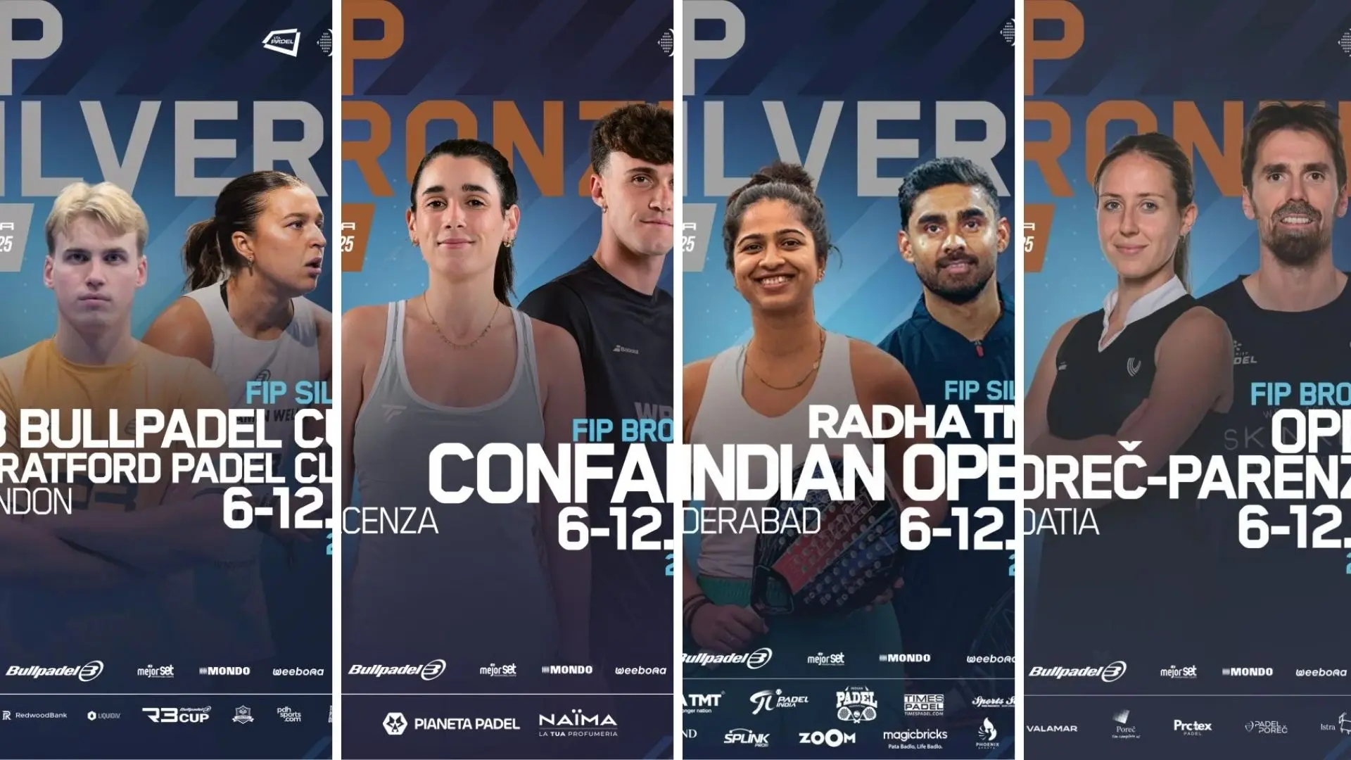 FIP Tour : une semaine chargée pour les Français entre Stratford, Piacenza, Hyderabad et Parenzo