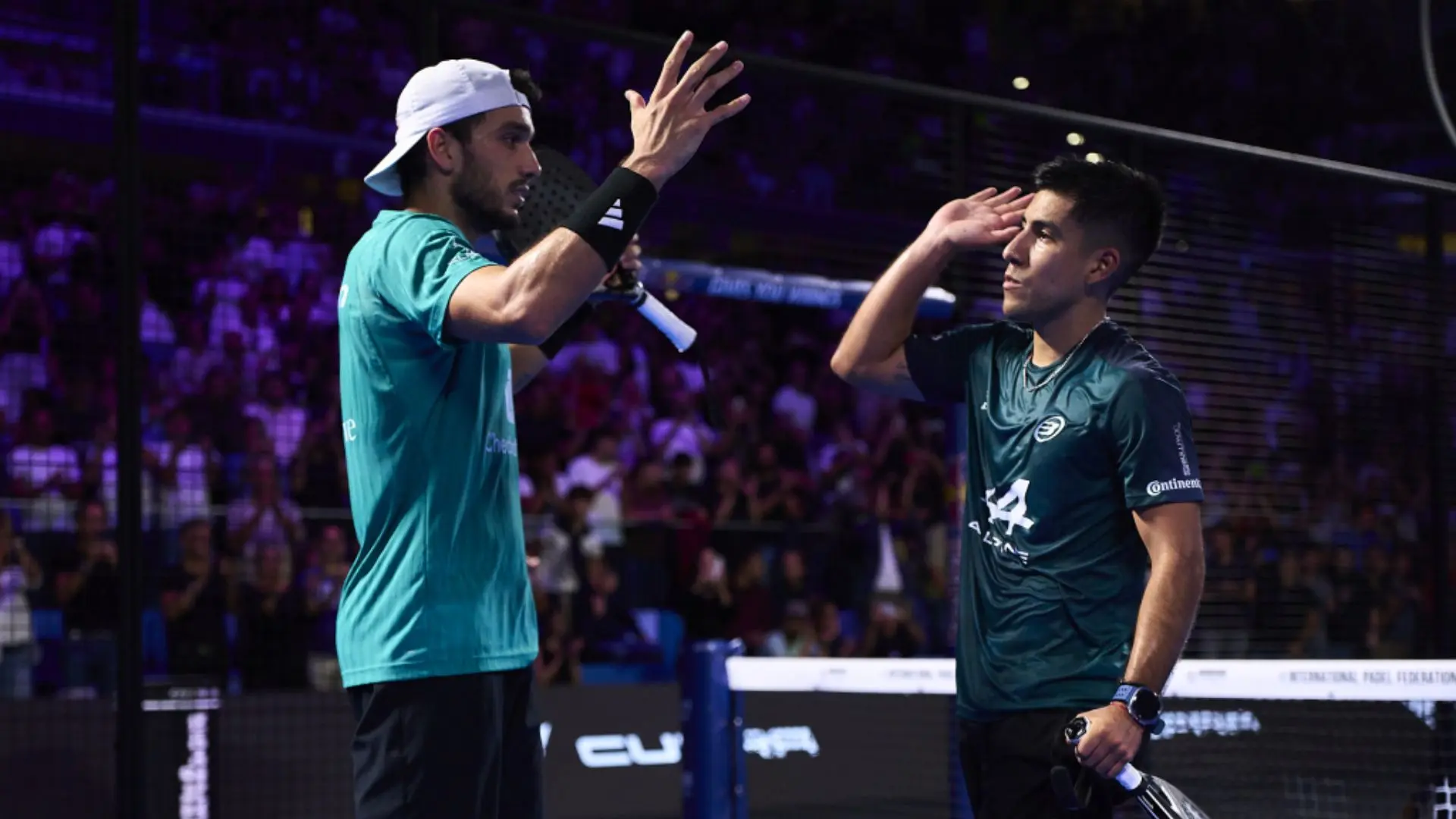 Galán encense Chingotto : « Ce n’est pas le MVP du match, c’est le MVP de la vie »