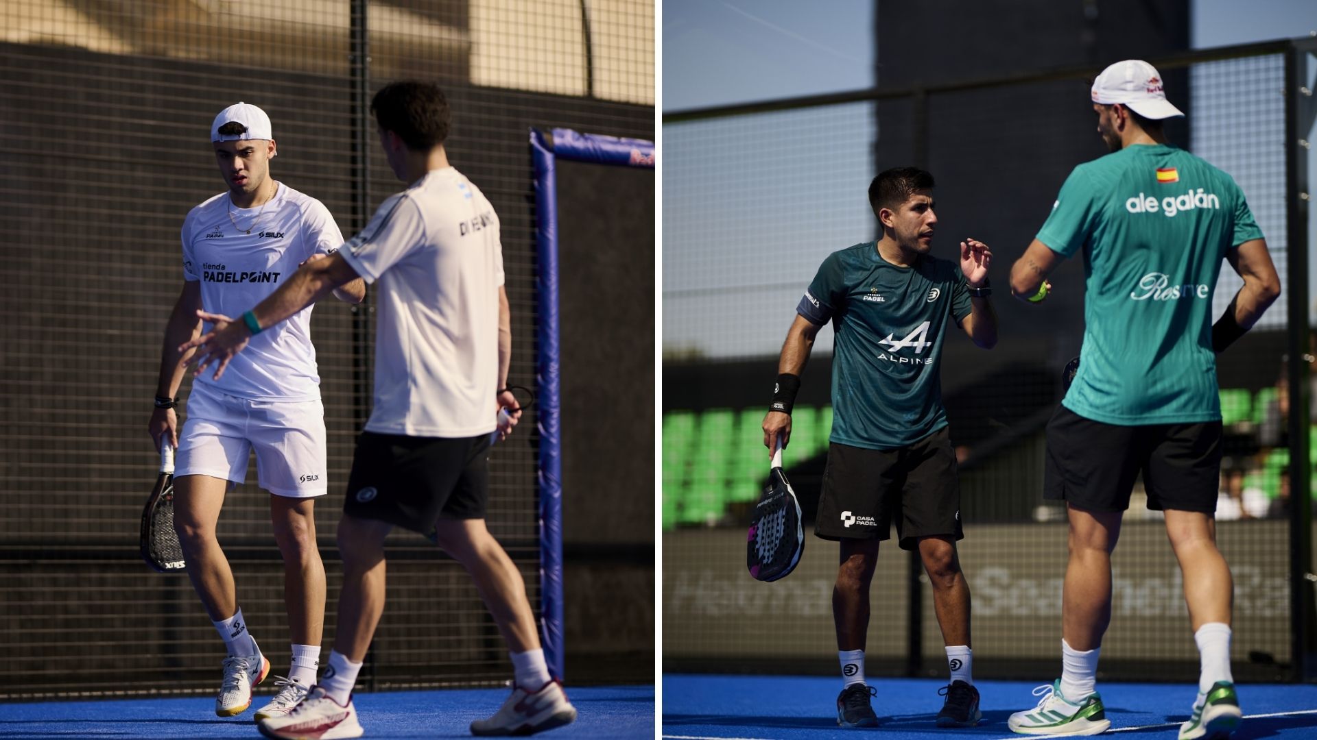 Galán et Chingotto face à Di Nenno et Augsburger : le choc des quarts à Newgiza