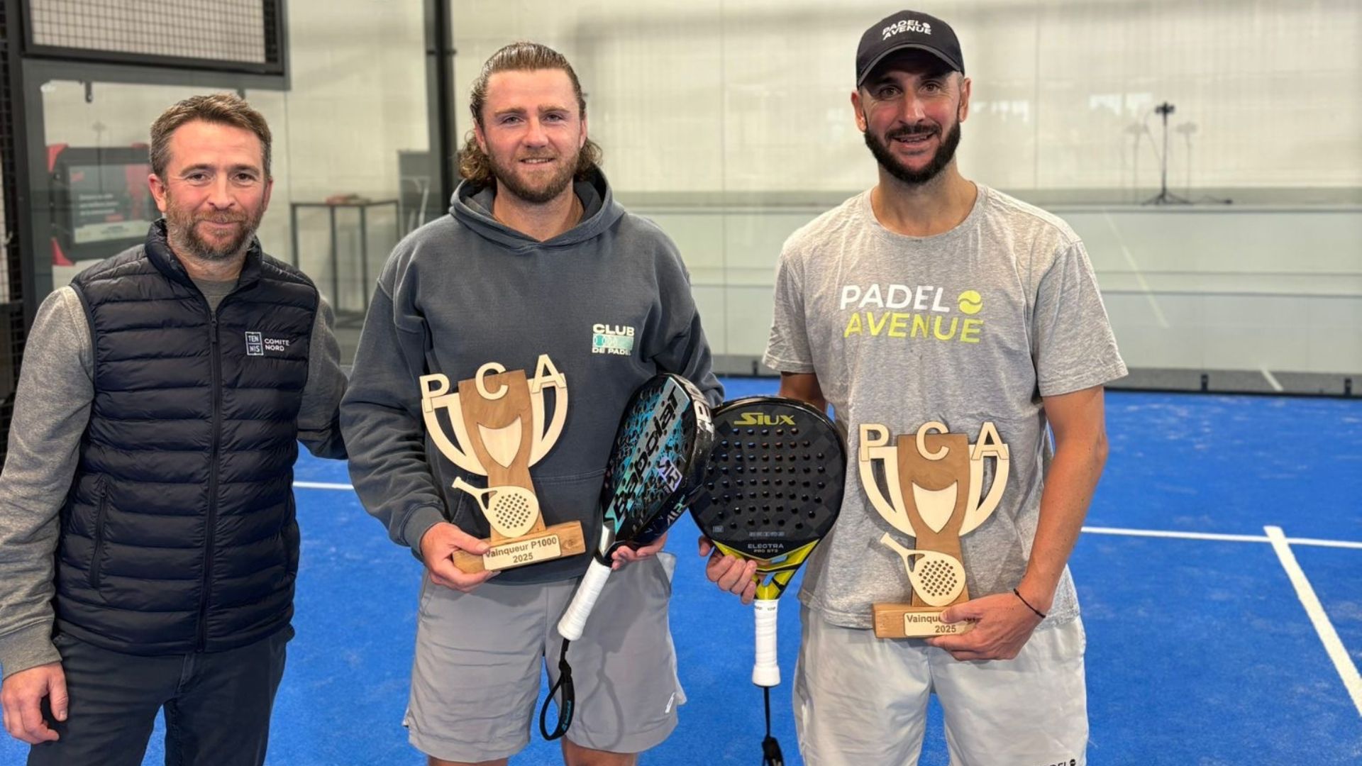 Moreau et Bréchemier s’offrent le titre au P1000 Padel Campus Arena
