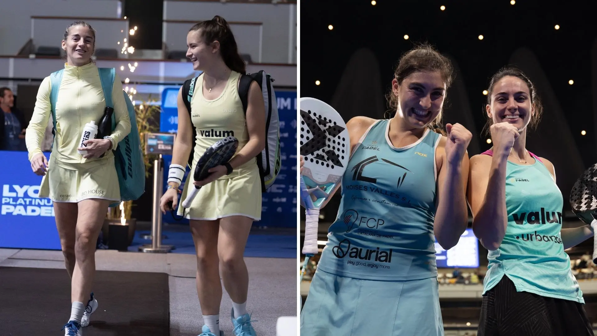 Icardo / Guinart et Calvo / Salazar se disputeront le titre au FIP Platinum Lyon