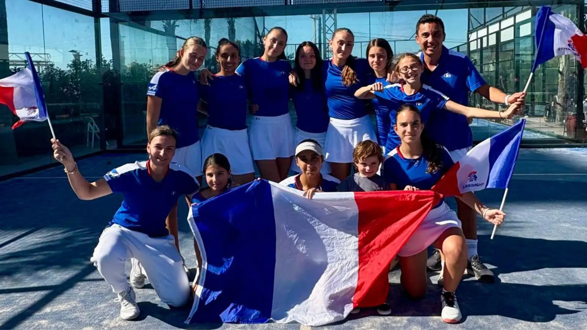 French Junior World Championship: 7th place for French women, ending on a high note | Padel Magazine Junior World Championships: French women finish 7th and conclude on a high note