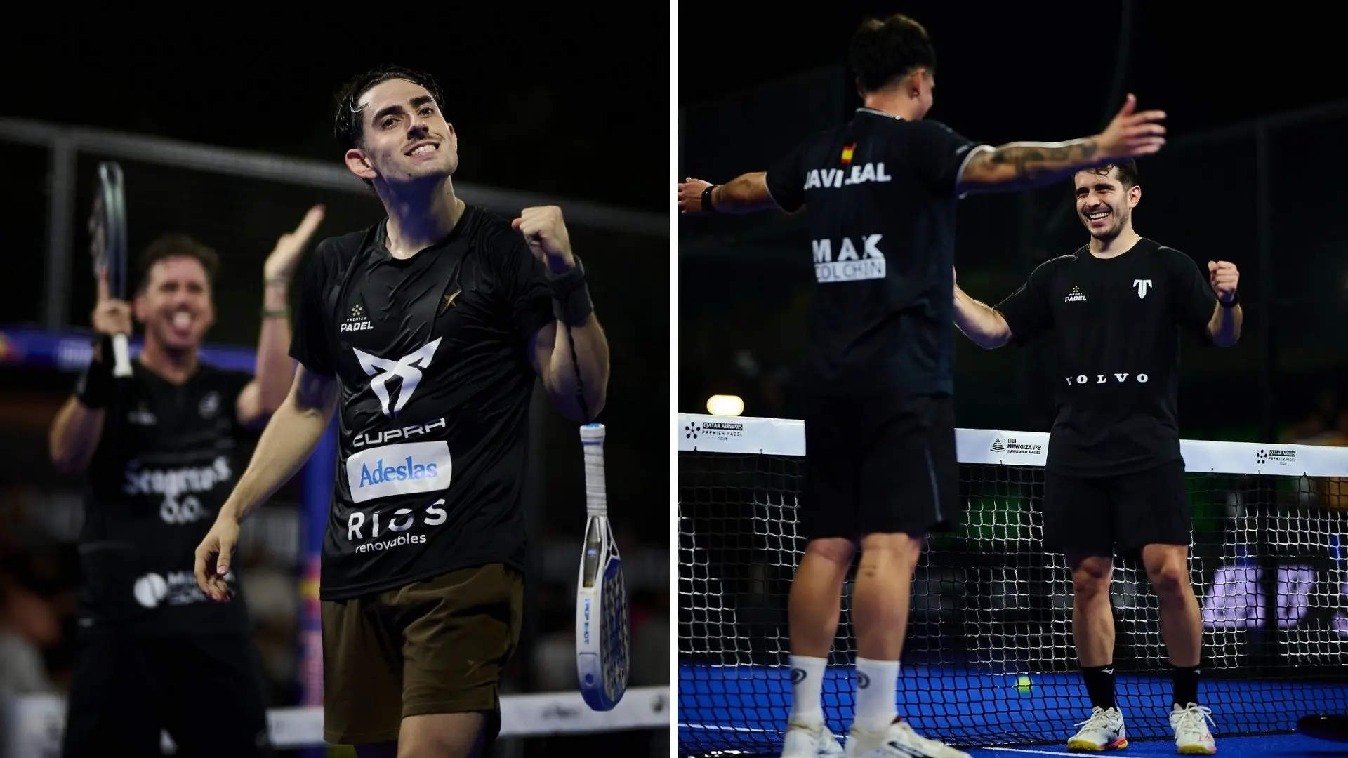 Newgiza P2 : Leal / Bergamini et Sanz / Navarro s’offrent leur première demi-finale ensemble