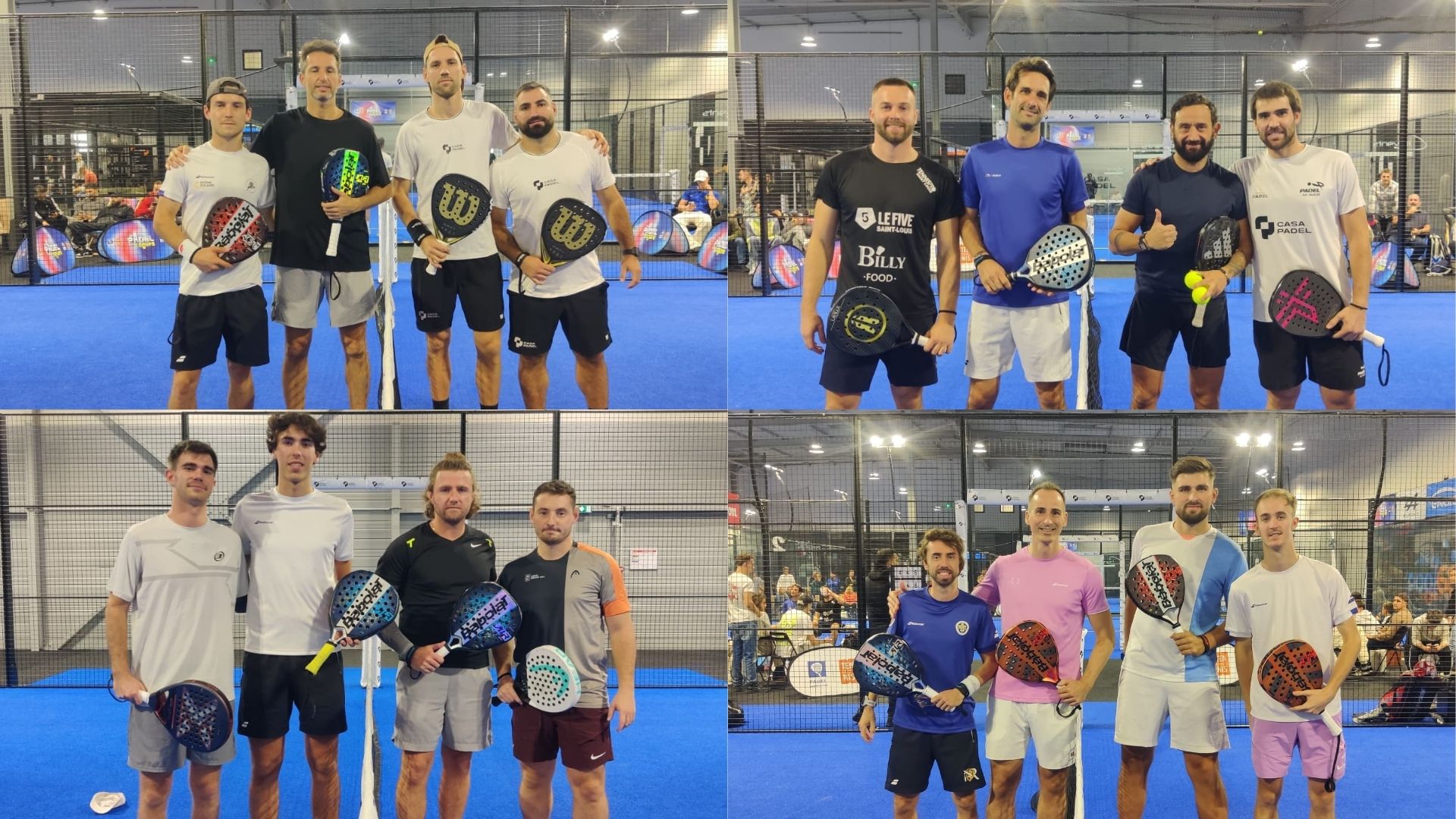P1000 Casa Padel Tres Mulhouse : les favoris au rendez-vous, Hanouna et Zapata passent pas loin d’une première demi-finale ensemble
