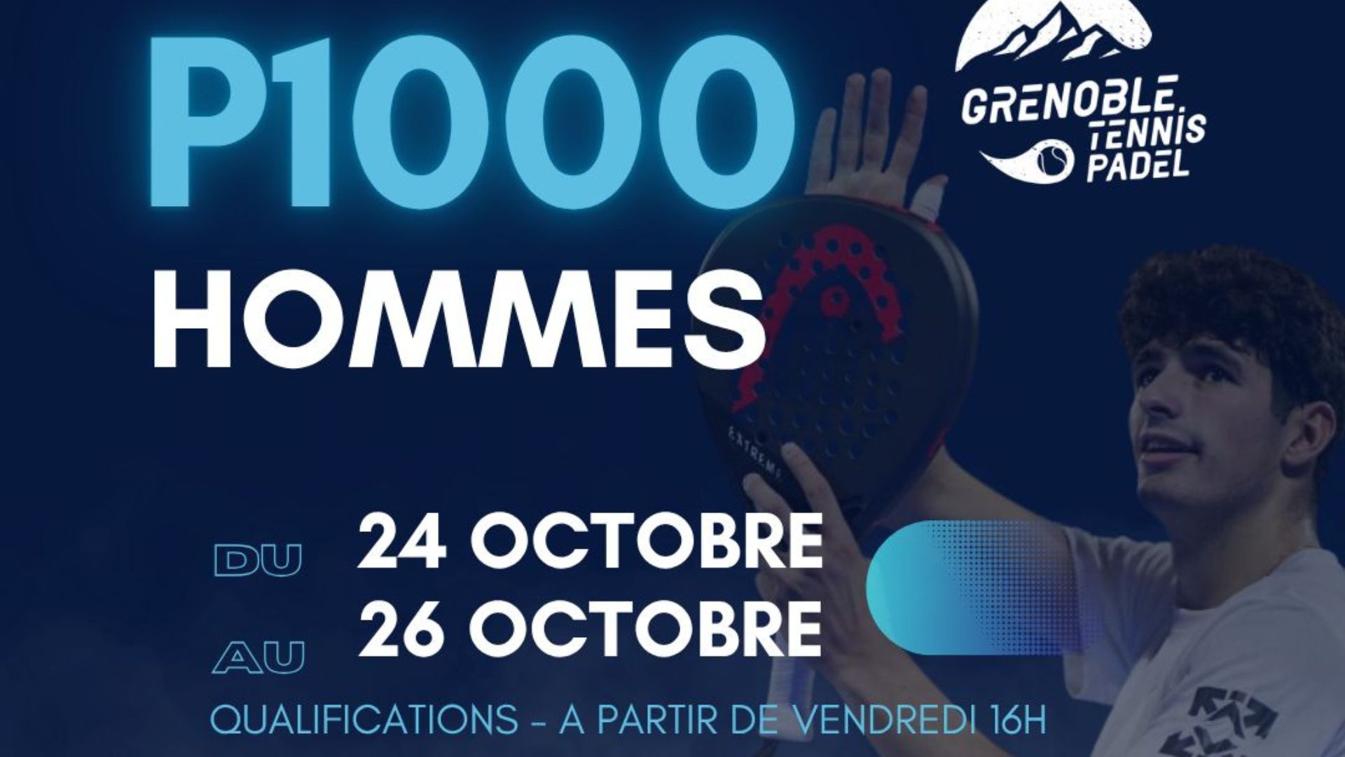 P1000 Grenoble Tennis Padel : Robert et Basso en  favoris dans un tableau final dense