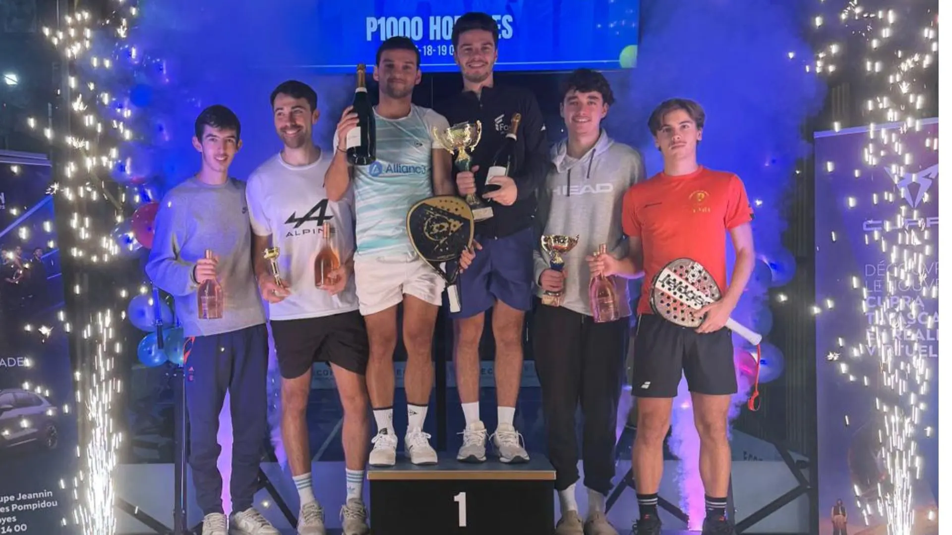 P1000 Padel 3 Troyes – Dornberger et Gortzounian renversent Couturier / Dumoulin pour s’offrir le titre