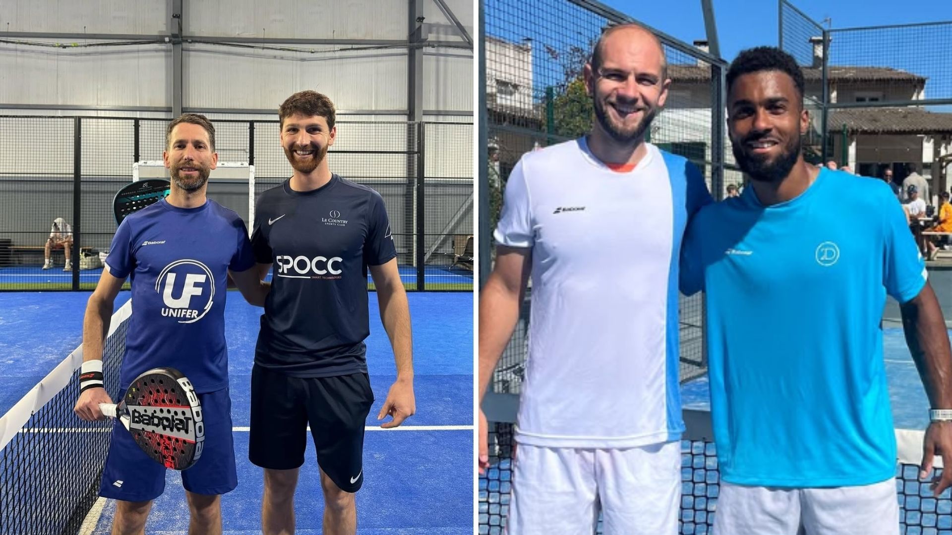 P1500 Legend Padel – Lozano et Perez Le Tiec sauvent des balles de match et s’offrent une finale face à Vincent / Bayard