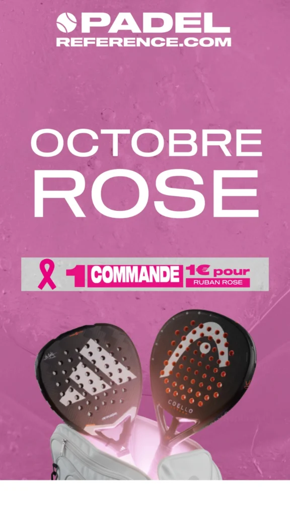 Padel Reference supports Pink October with a solidarity operation and exclusive discounts | Padel Magazine Padel Reference supports Pink October with a solidarity operation and exclusive discounts