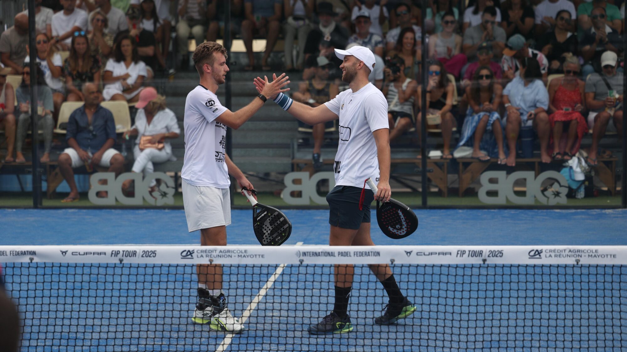 FIP Silver Réunion II – Vanbauce et Seurin s’inclinent en demi-finale après un gros combat face à Domínguez / Huete