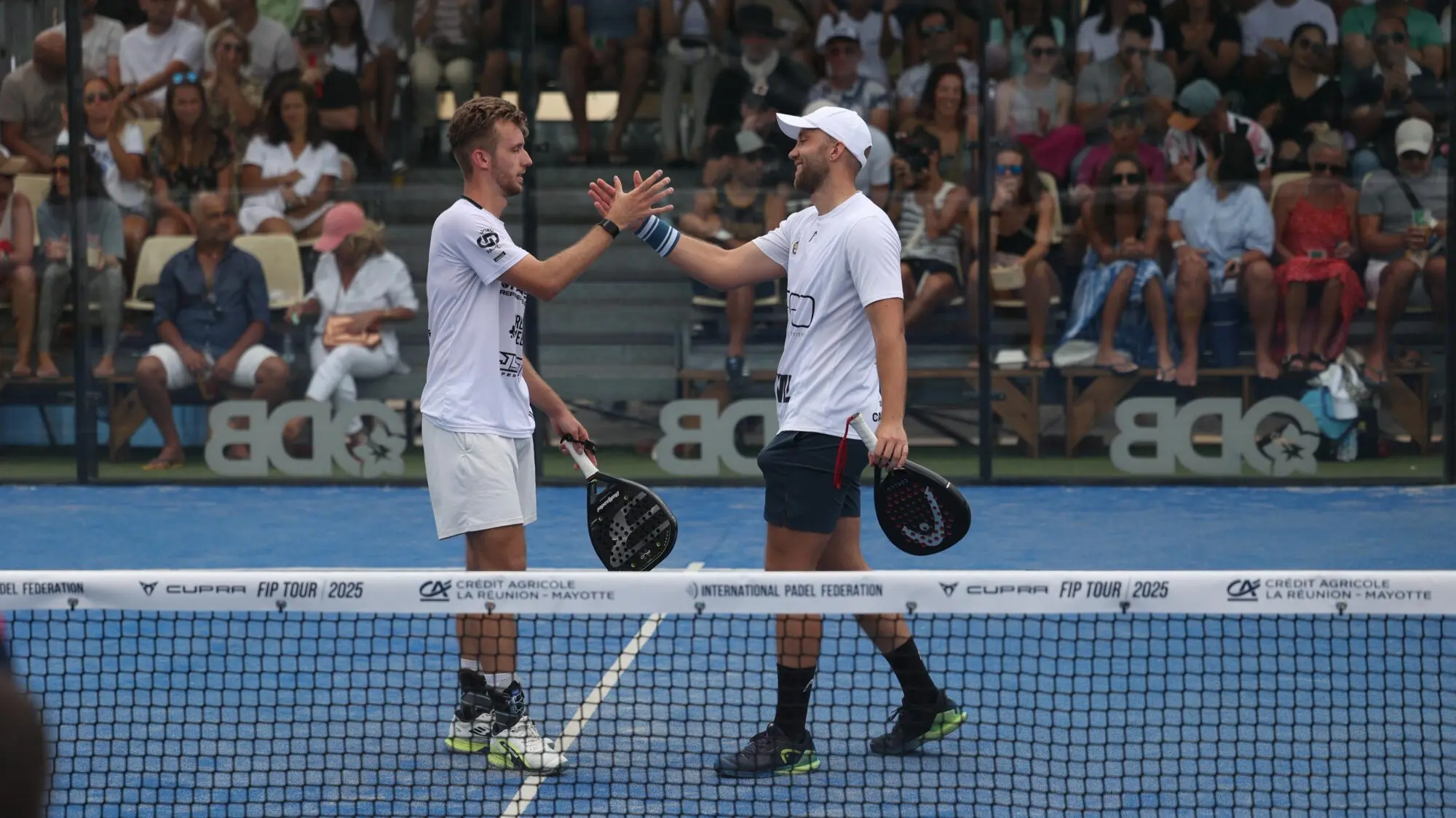 FIP Silver Réunion II - Vanbauce and Seurin lose in the semi-finals after a tough fight against Domínguez / Huete