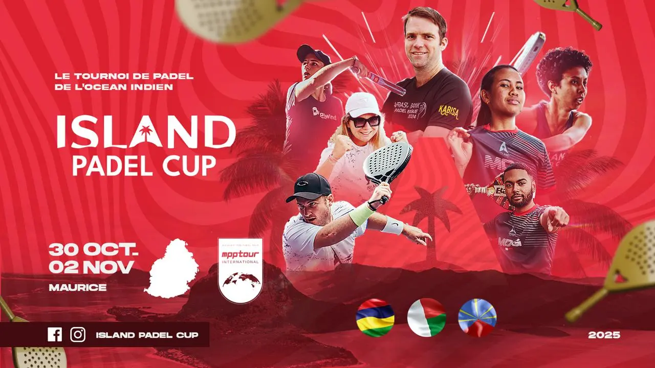 Mauritius przygotowuje się na historyczny weekend z dwoma dużymi turniejami, w których zmierzą się Mauritius, wyspa Reunion i Madagaskar | Padel Magazine Mauritius jest gotowy na historyczny weekend, w którym odbędą się dwa duże turnieje, w których udział wezmą Mauritius, wyspa Reunion i Madagaskar