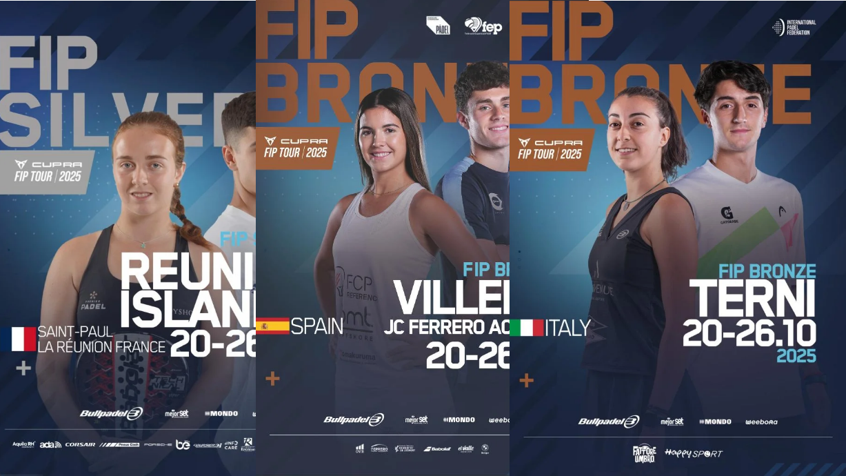 Les Français dispersés sur le FIP Tour : cap sur La Réunion, l’Italie et l’Espagne