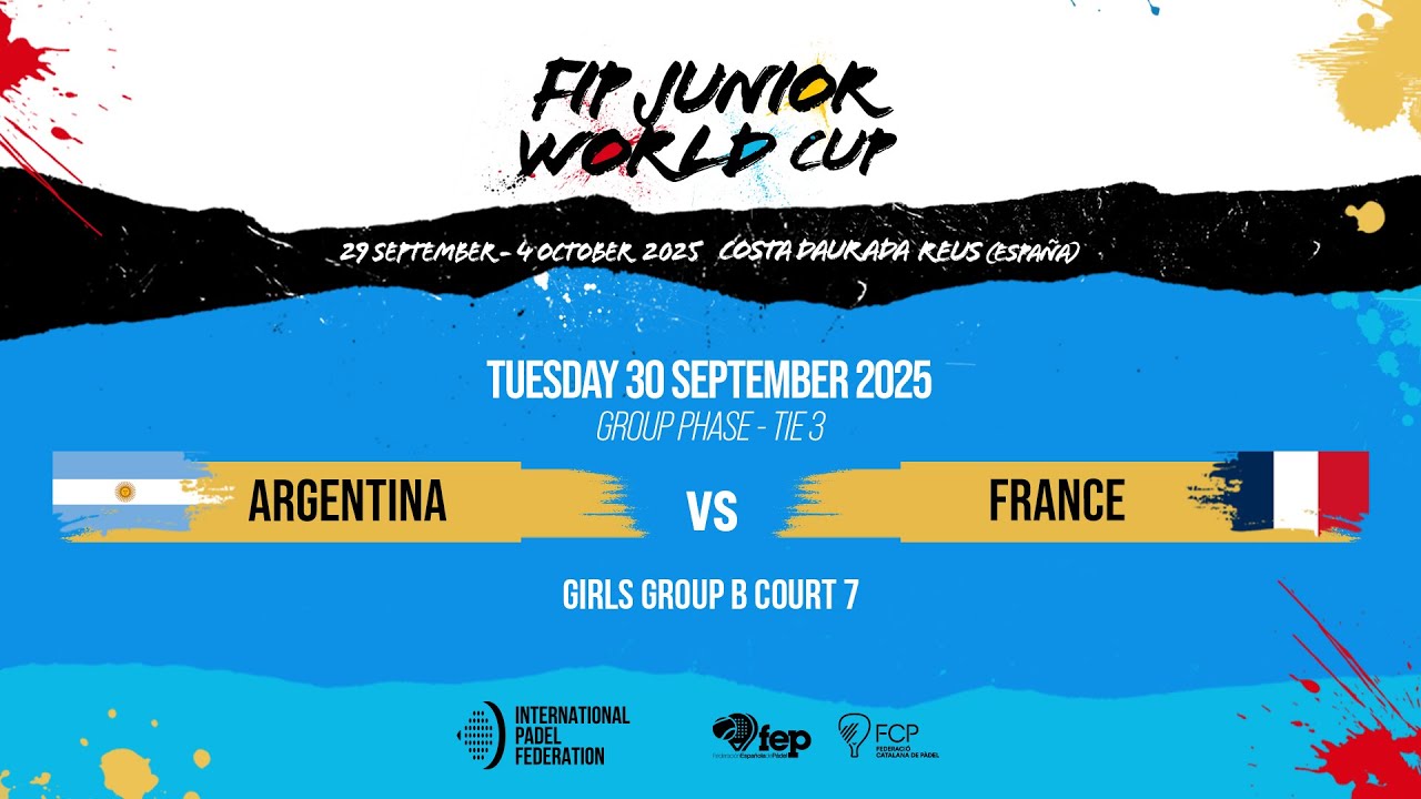 Mondiaux Juniors 2025 – France vs Argentine : le choc pour la première place du groupe B