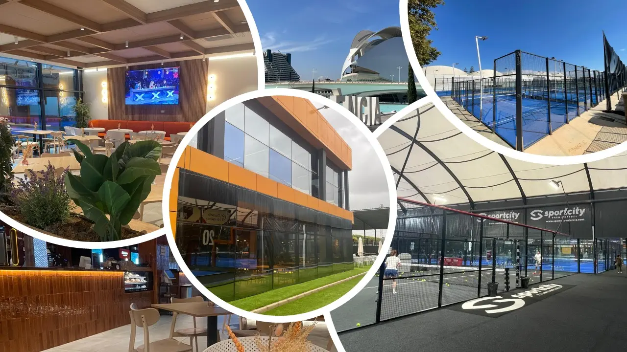 món de pàdel indoor del club esportiu