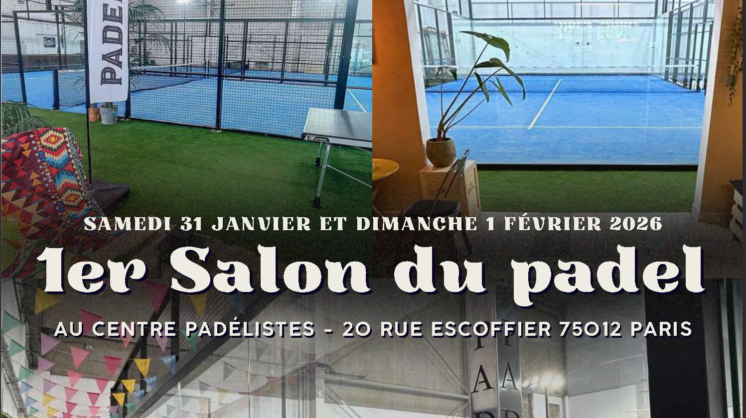 Le premier Salon du Padel arrive à Paris début 2026
