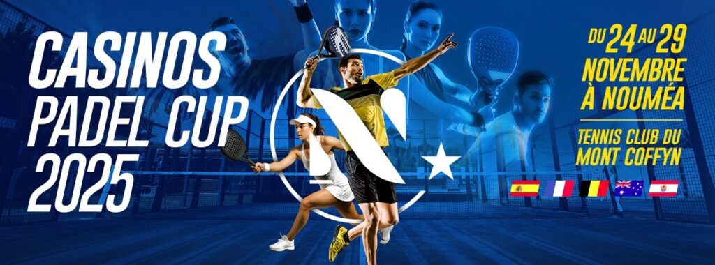 Casinos Padel Cup : Nouméa se prépare pour grosse une semaine de padel