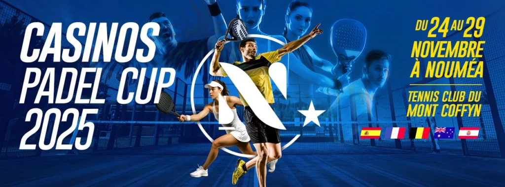Casinos Padel Cup : Nouméa se prépare pour grosse une semaine de padel