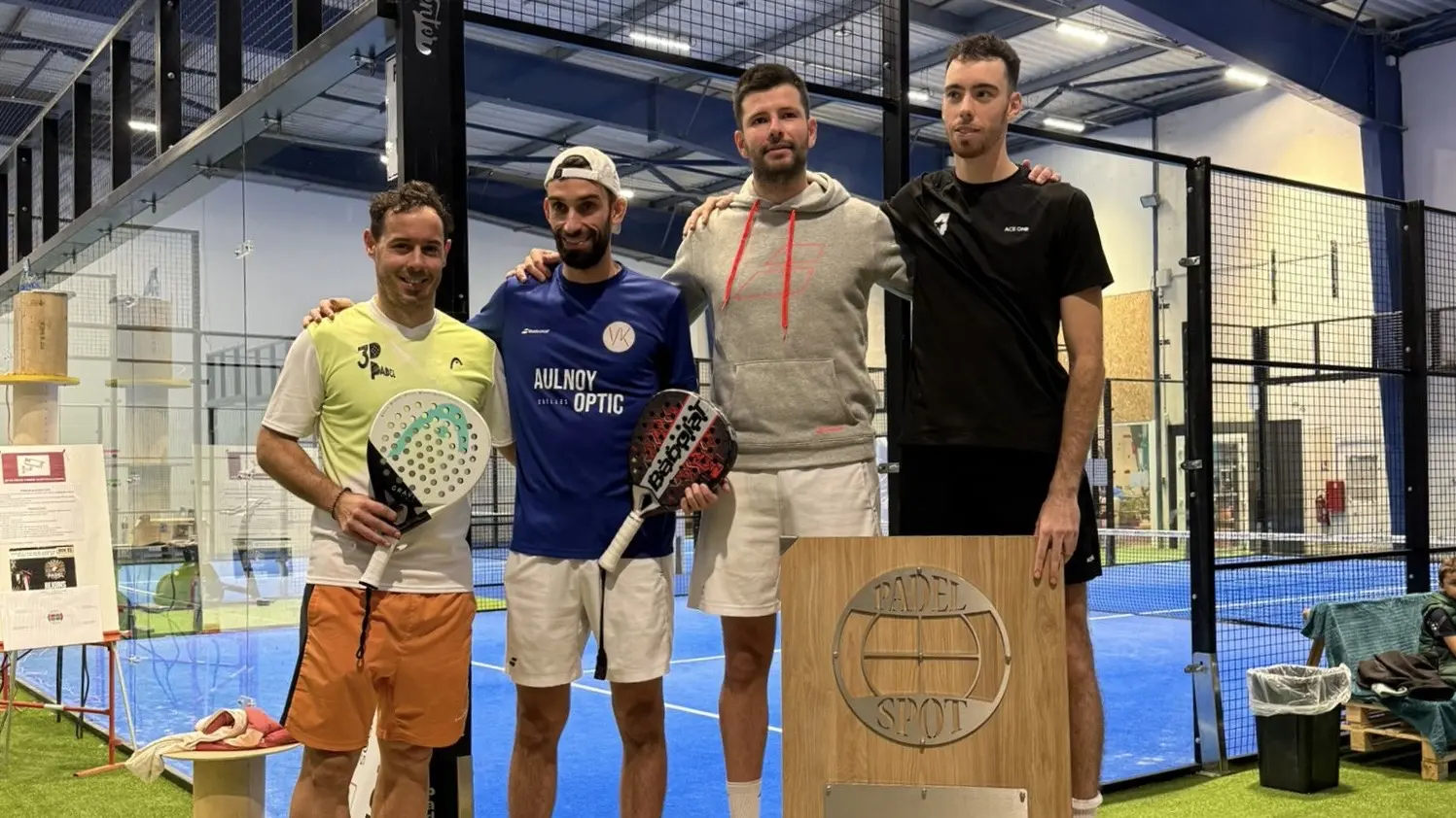 P1000 Padel Spot : Coulombeau / Roux s’imposent au mental et s’offrent un deuxième titre ensemble