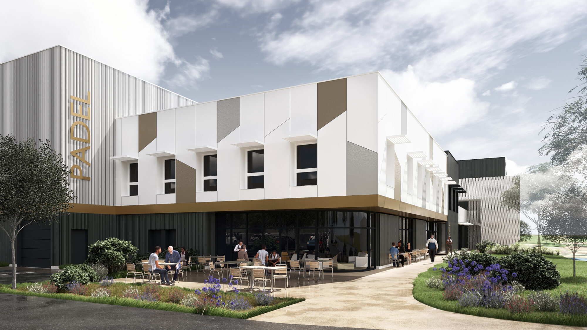 Un projet à 6,5 M€ pour structurer l’offre padel au sud de Nantes | Padel Magazine Un projet à 6,5 M€ pour structurer l’offre padel au sud de Nantes